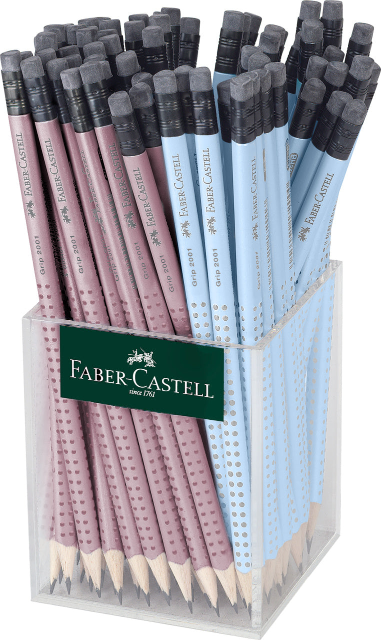 CREION GRAFIT HB CU GUMA GRIP 2001 CUTIE PLASTIC 72 BUC ROSE-SKY BLUE FABER-CASTELL CREION GRAFIT HB CU GUMA GRIP 2001 CUTIE PLASTIC 72 BUC ROSE-SKY BLUE FABER-CASTELL